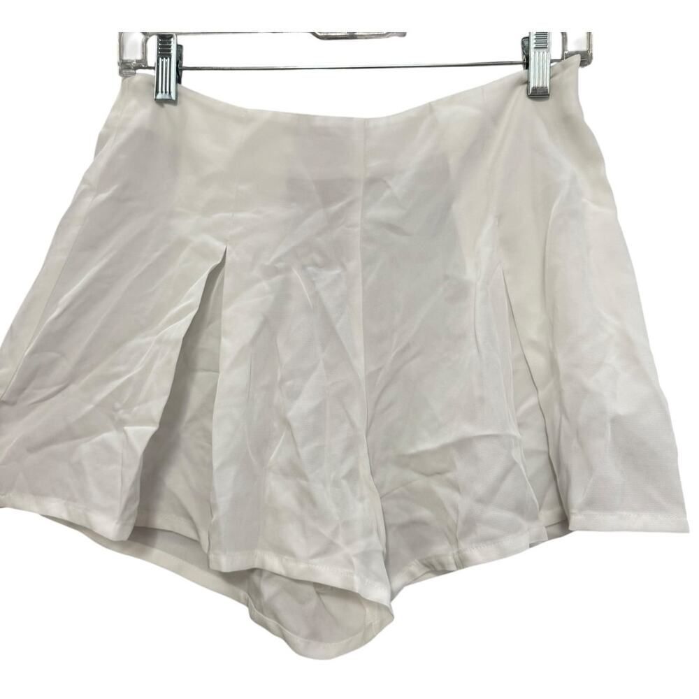 MYBEACHYSIDE White Pleated Skort - Size S - NWT